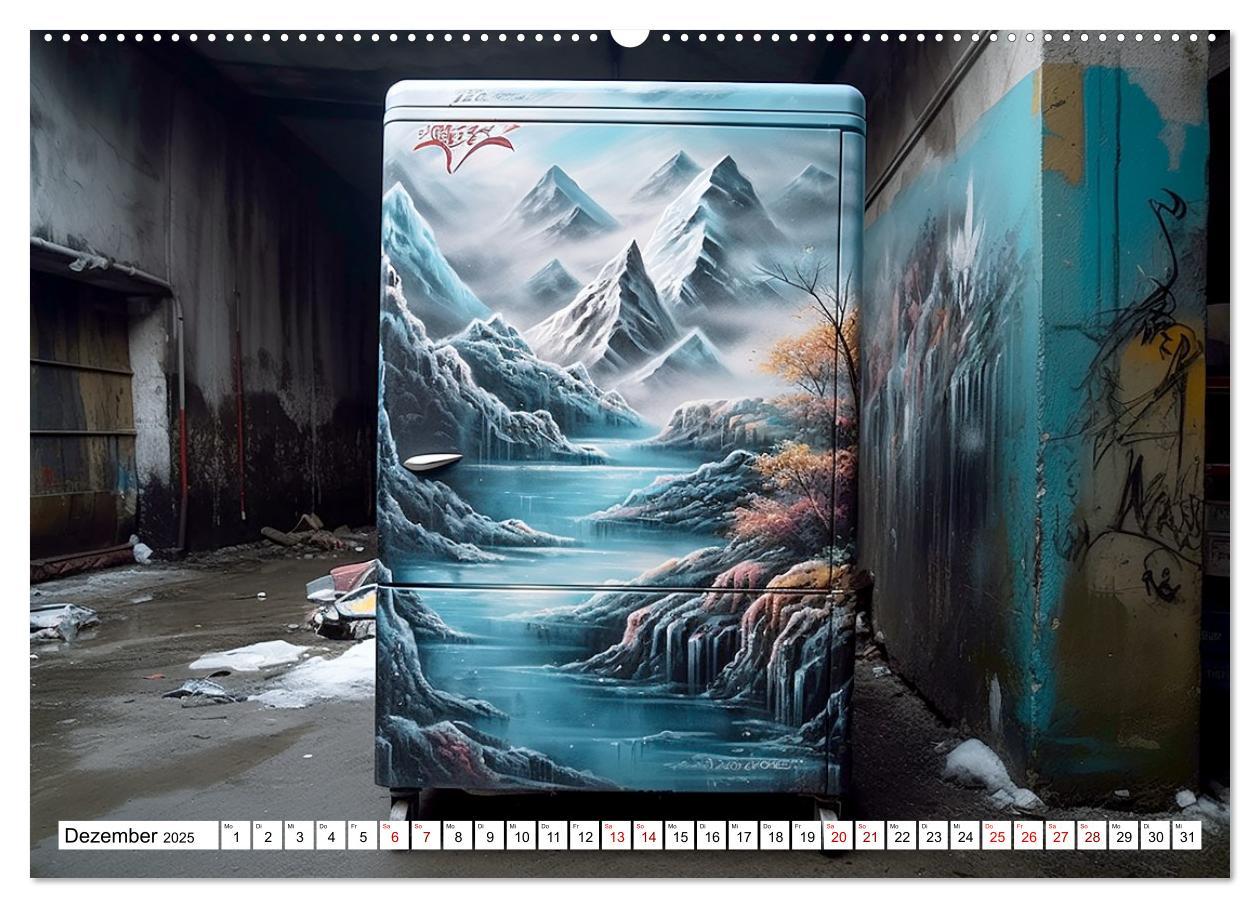 Bild: 9783383868191 | Street Art Graffiti (hochwertiger Premium Wandkalender 2025 DIN A2...