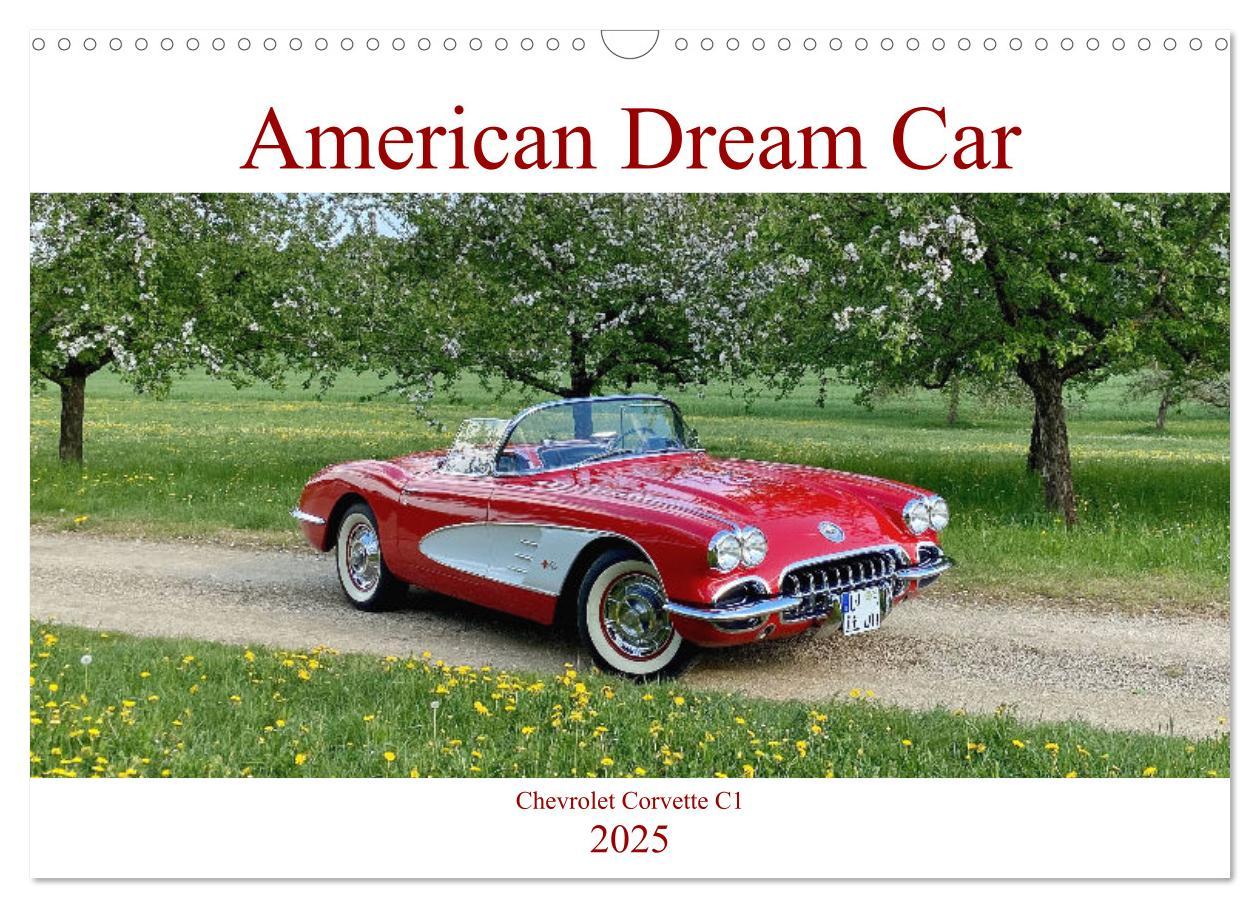 Cover: 9783383998232 | American Deam Car Corvette C1 (Wandkalender 2025 DIN A3 quer),...