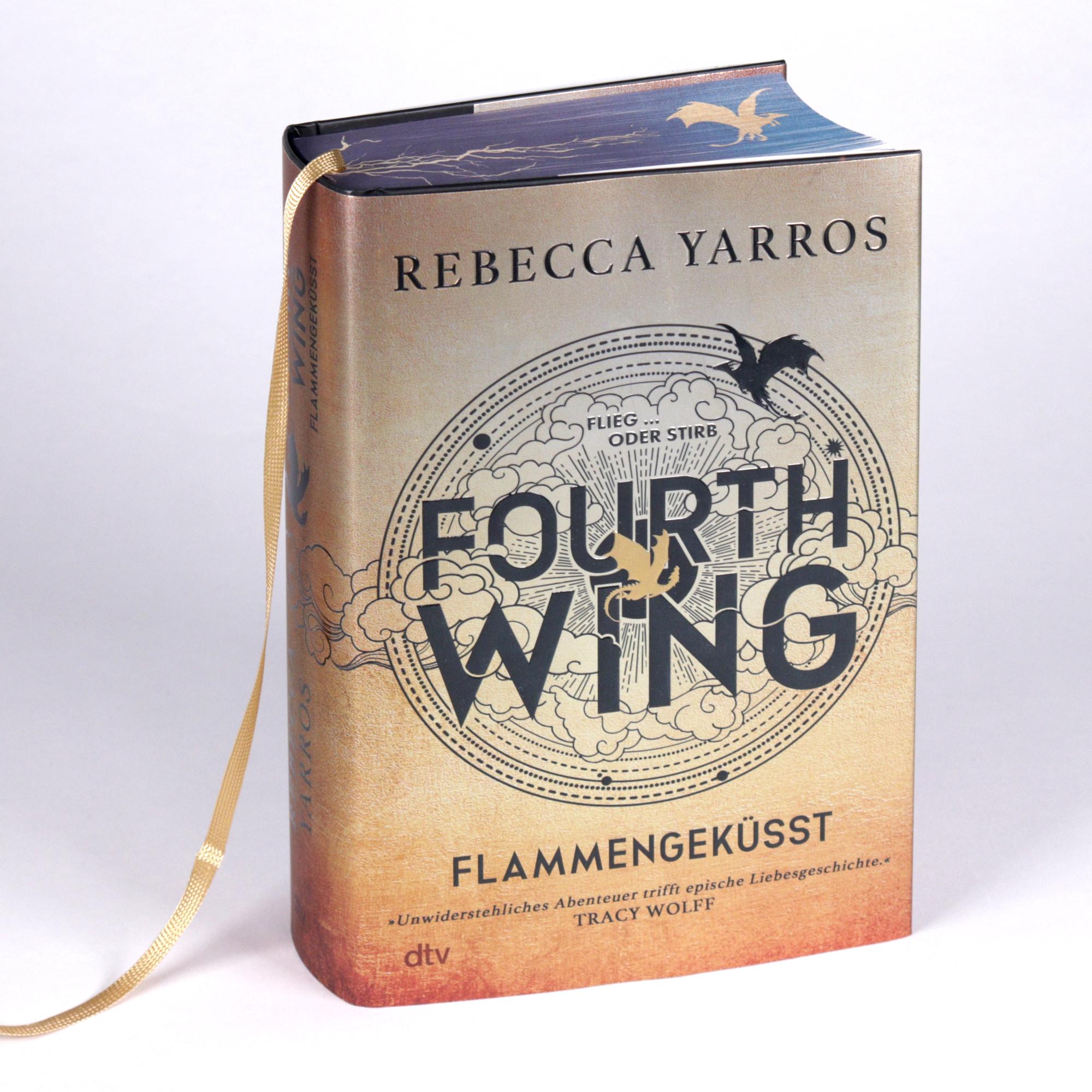 Bild: 9783423284127 | Fourth Wing - Flammengeküsst | Rebecca Yarros | Buch | Fourth Wing