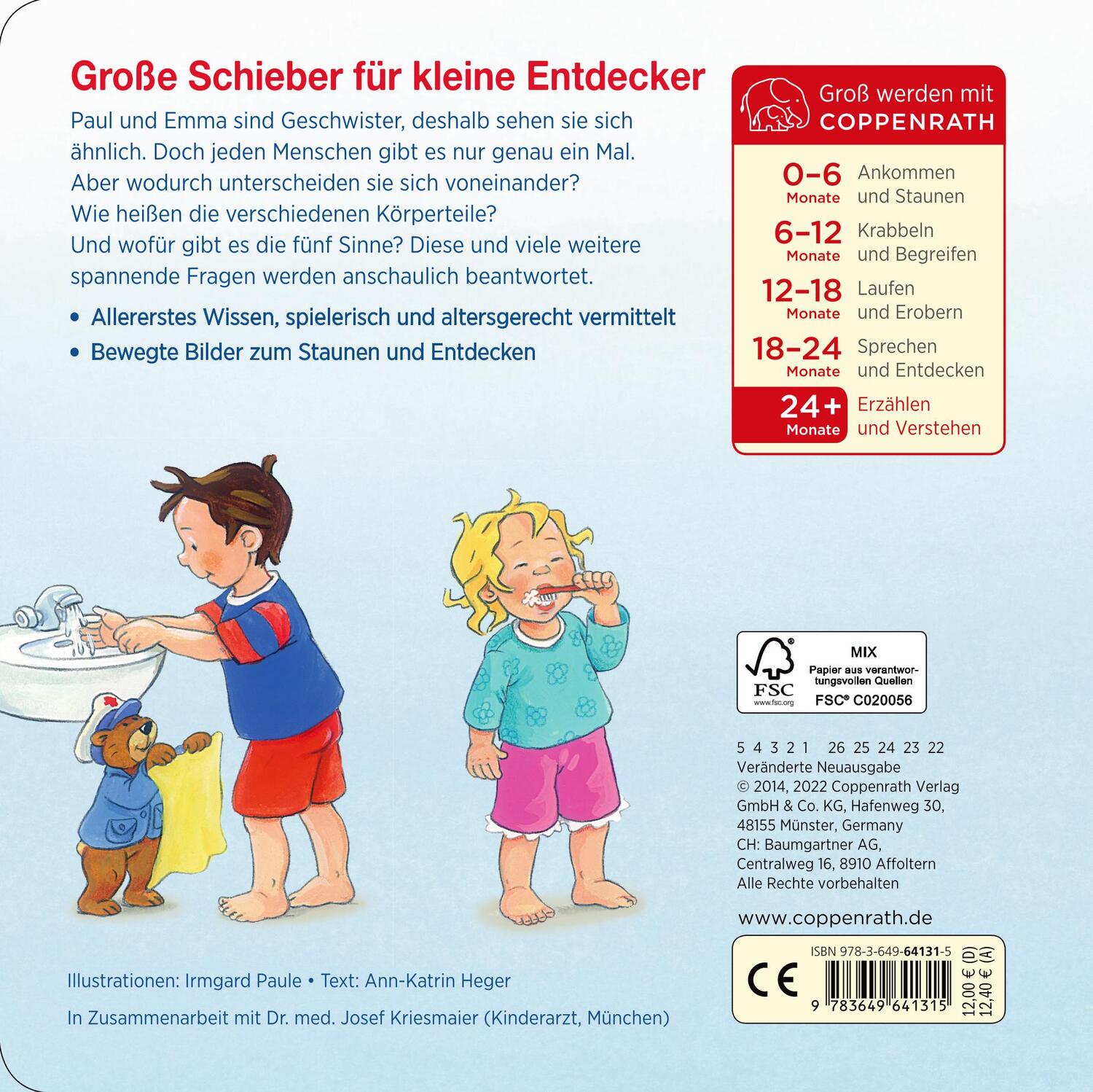 Rückseite: 9783649641315 | Guck mal, das ist mein Körper | Ann-Katrin Heger | Buch | 18 S. | 2022