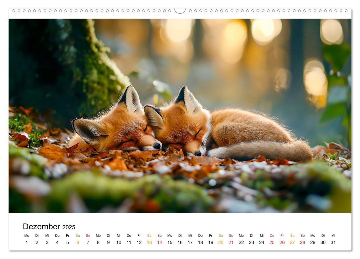 Bild: 9783457233672 | Wenn Tierchen träumen (Wandkalender 2025 DIN A2 quer), CALVENDO...