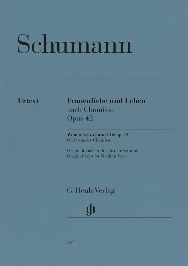 Cover: 9790201805474 | Schumann, Robert - Frauenliebe und Leben op. 42 | Robert Schumann