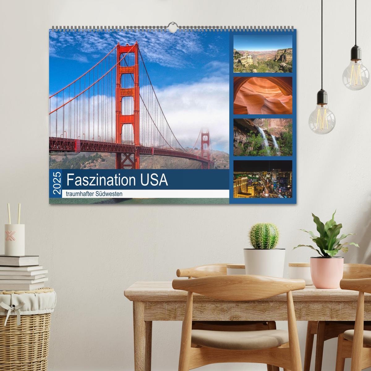 Bild: 9783435738427 | Faszination USA - traumhafter Südwesten (Wandkalender 2025 DIN A2...