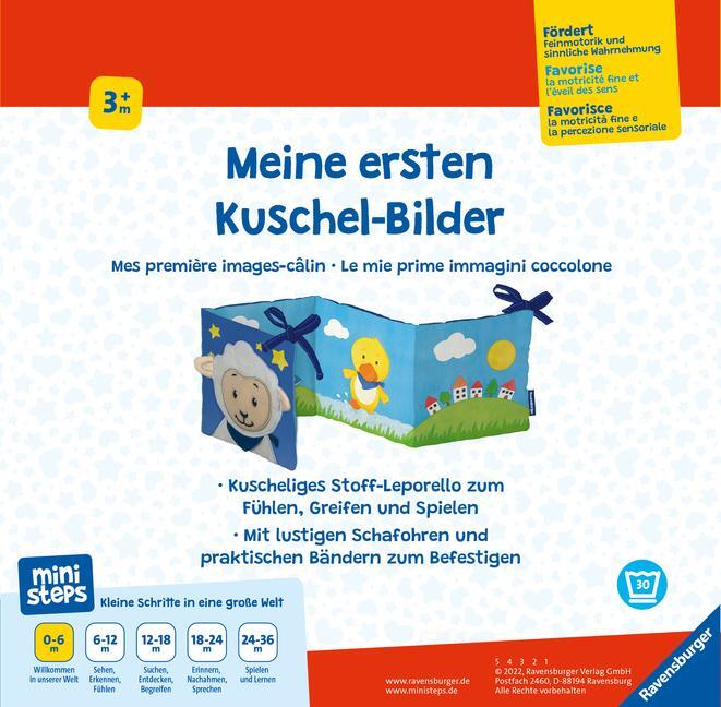 Bild: 4049817302644 | ministeps: Meine ersten Kuschel-Bilder (Stoff-Leporello) | Taschenbuch