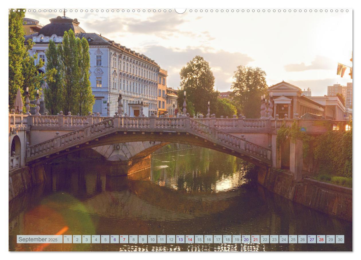 Bild: 9783383850998 | Ljubljana - Sloweniens wunderschöne Hauptstadt (Wandkalender 2025...