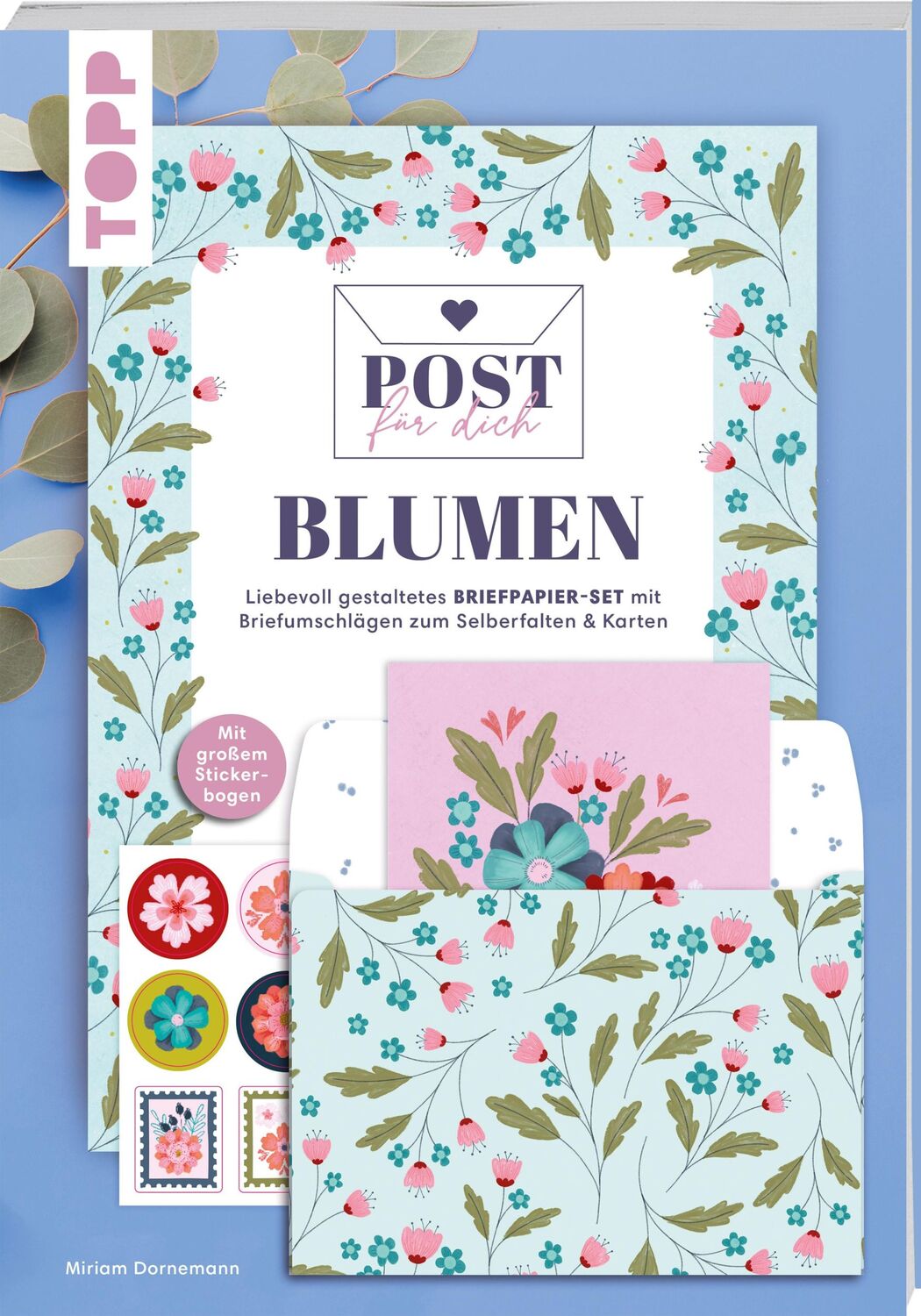 Cover: 9783735853264 | Post für dich. Blumen | Miriam Dornemann | Taschenbuch | 110 S. | 2024