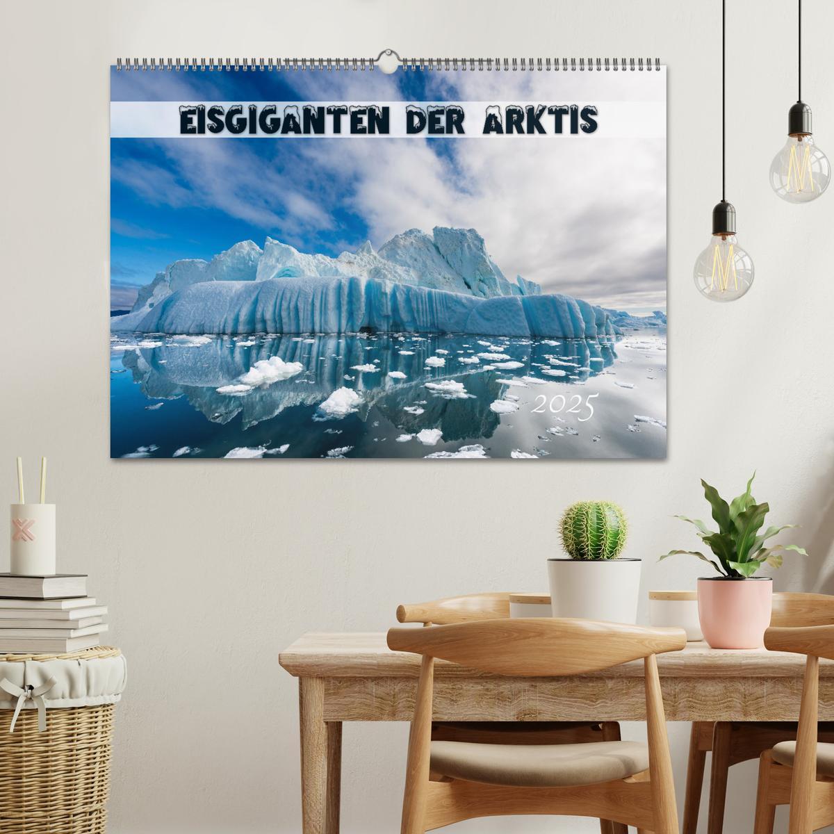 Bild: 9783435024476 | Eisgiganten der Arktis (Wandkalender 2025 DIN A2 quer), CALVENDO...