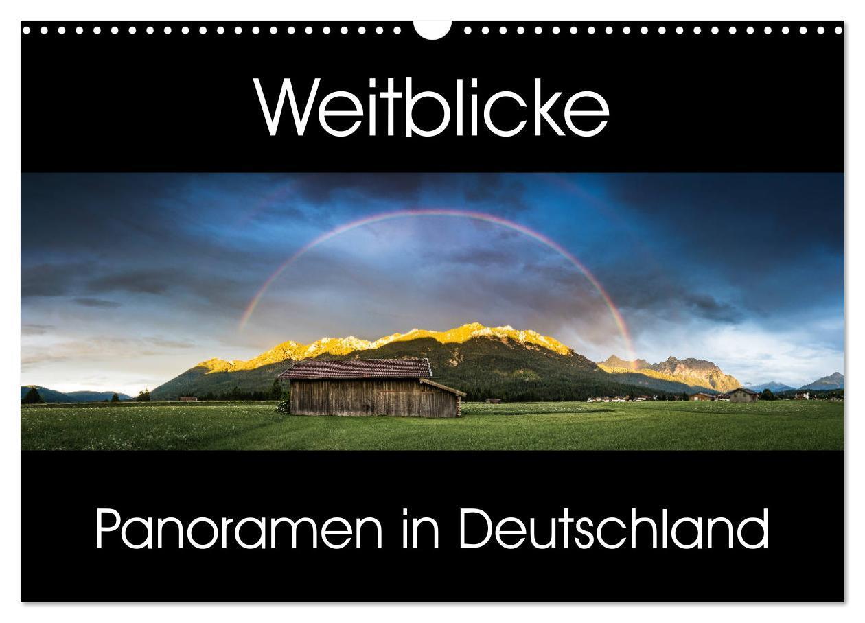 Cover: 9783435636648 | Weitblicke - Panoramen (Wandkalender 2025 DIN A3 quer), CALVENDO...