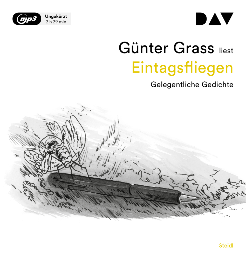 Cover: 9783742404985 | Eintagsfliegen. Gelegentliche Gedichte, 1 Audio-CD, 1 MP3 | Grass | CD