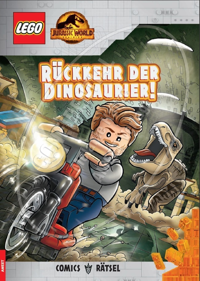 Bild: 9783960806974 | LEGO® Jurassic World(TM) - Rätselbox für Dinosaurierfans | Buch | 2022