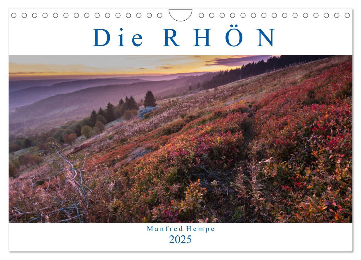 Cover: 9783435390434 | Die Rhön (Wandkalender 2025 DIN A4 quer), CALVENDO Monatskalender