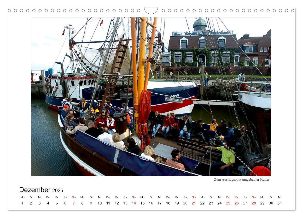 Bild: 9783435832392 | Krabbenkutter in Ostfriesland (Wandkalender 2025 DIN A3 quer),...