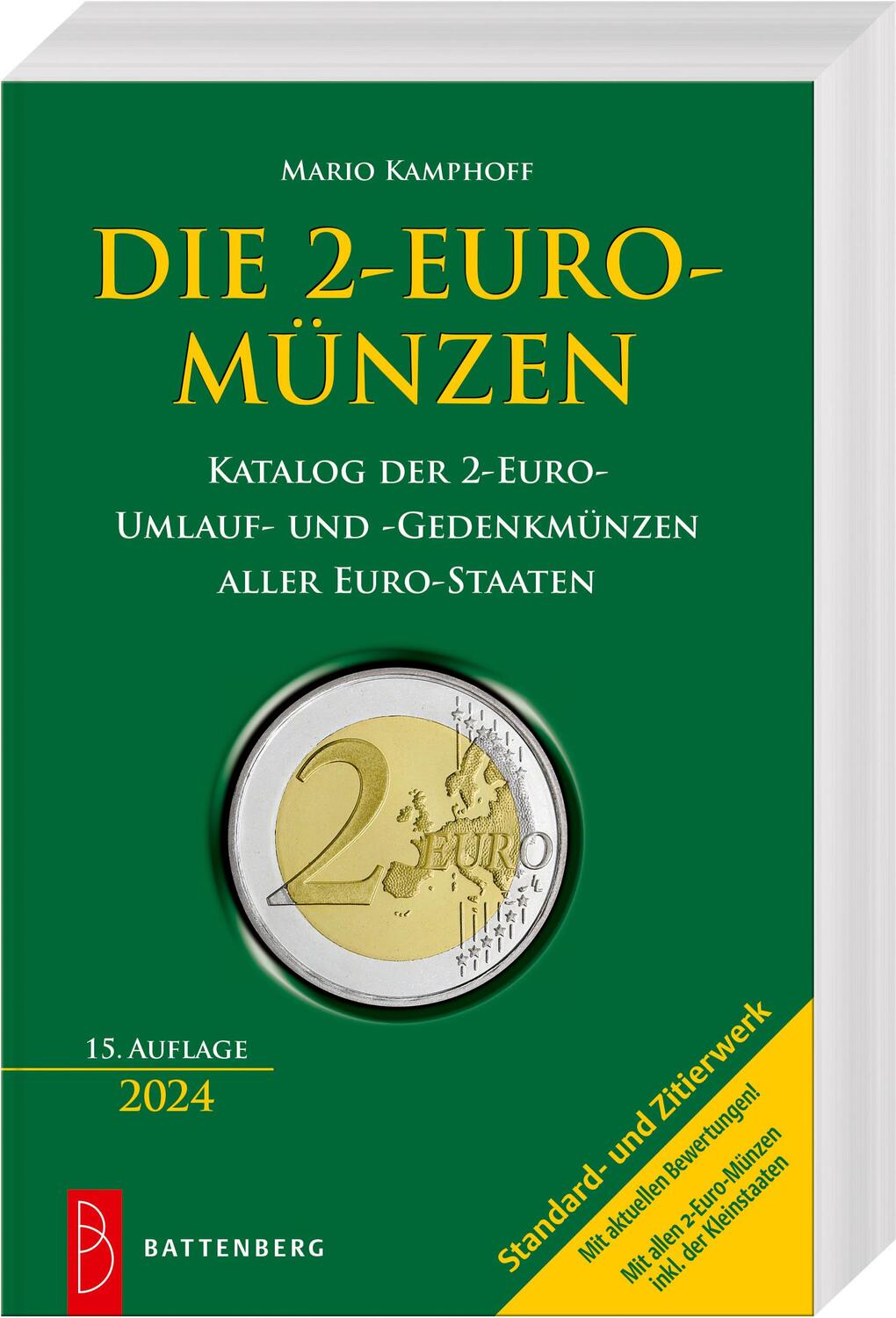 Cover: 9783866462465 | Die 2-Euro-Münzen | Mario Kamphoff | Taschenbuch | 976 S. | Deutsch