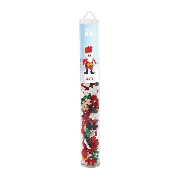 Bild: 5710409108065 | Plus-Plus 100 Tube Kreativ Bausteine Weihnachtsmann | Stück | 9604292