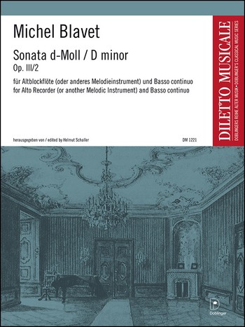 Cover: 9790012182443 | Sonata d-moll | Michel Blavet | Buch | Doblinger Verlag