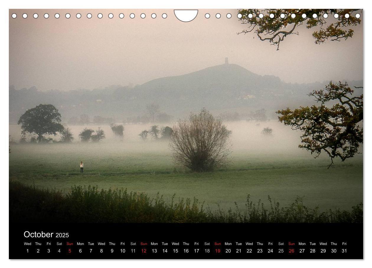 Bild: 9781325956593 | Glastonbury Tor (Wall Calendar 2025 DIN A4 landscape), CALVENDO 12...