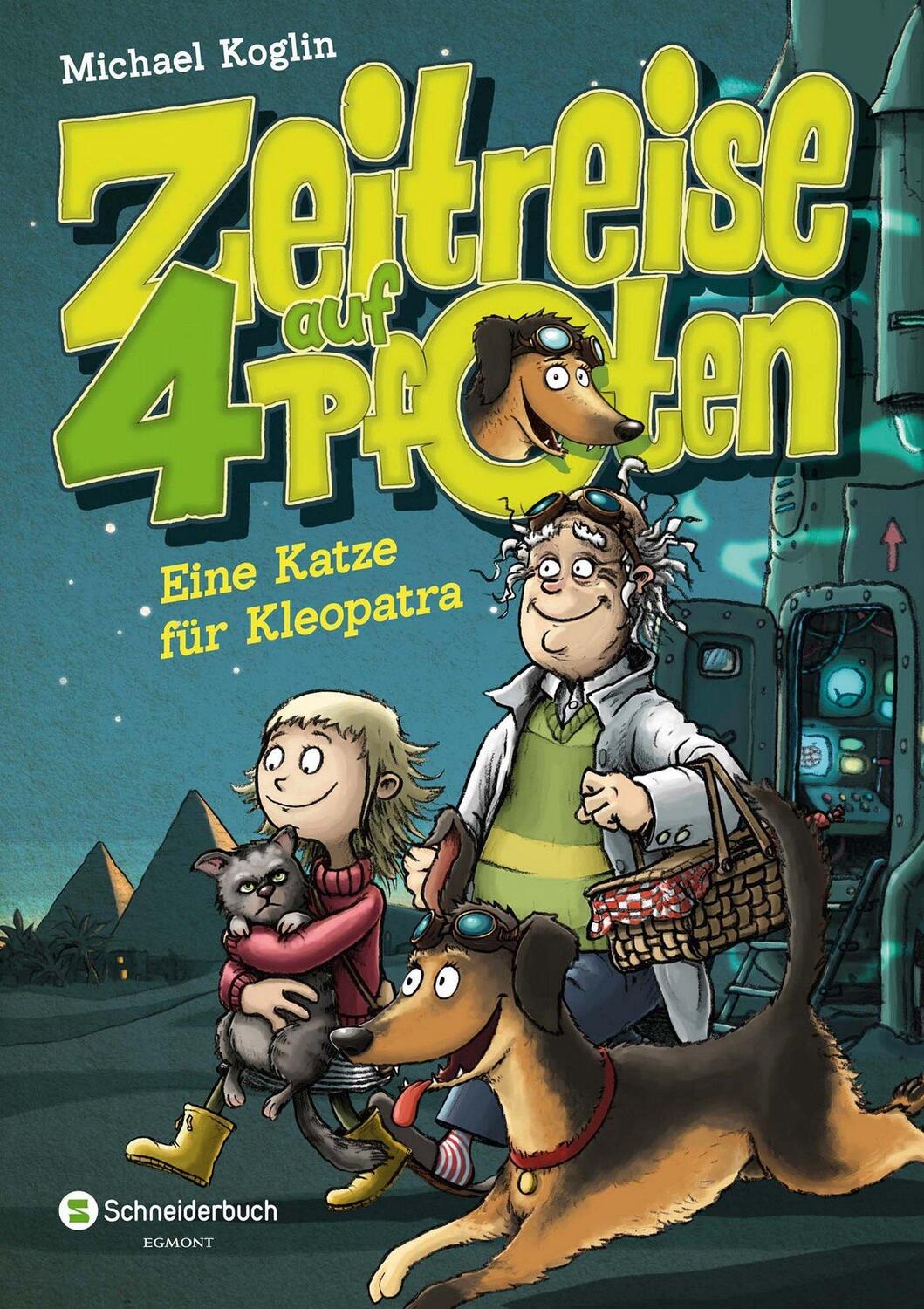 Cover: 9783505139543 | Zeitreise auf vier Pfoten, Band 01 | Eine Katze für Kleopatra | Koglin