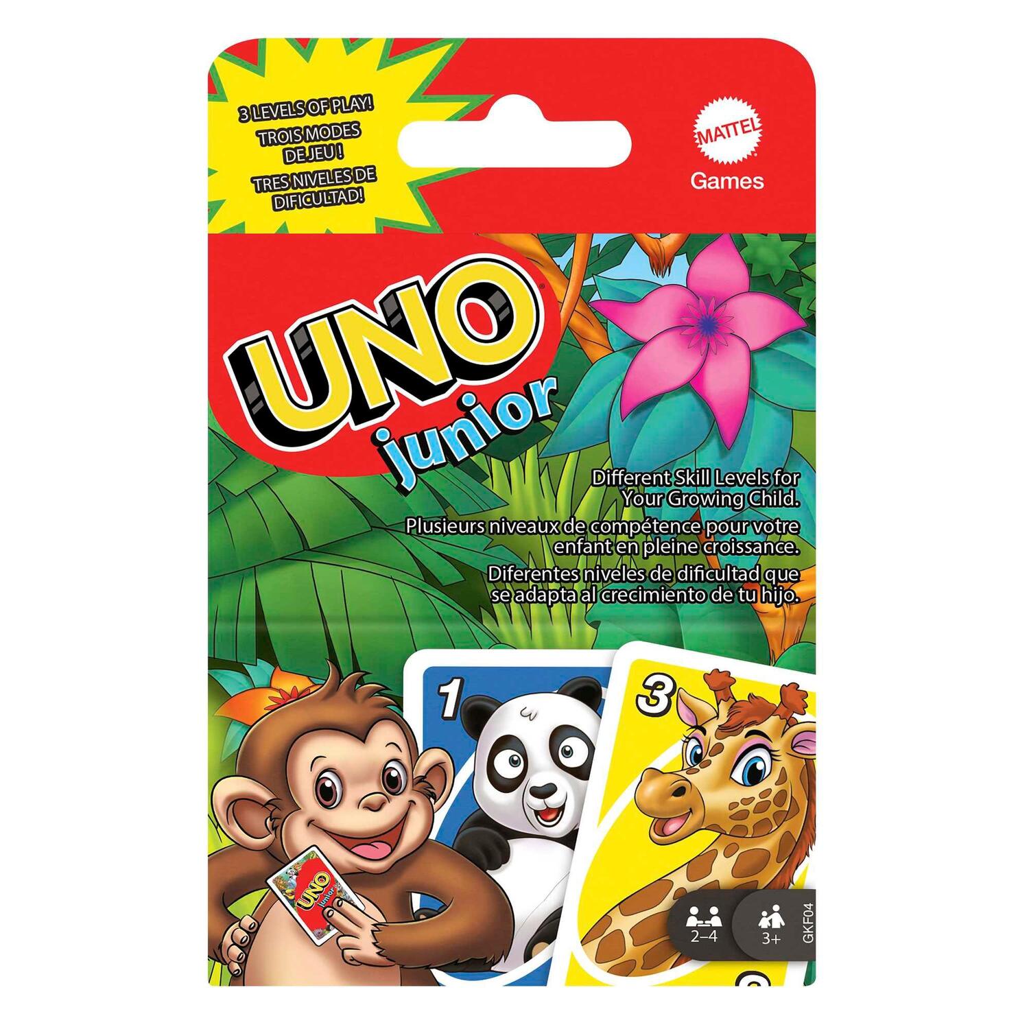 Cover: 887961824728 | UNO Junior (Kinderspiel) | Spiel | In Karton | GKF04 | Deutsch | 2020