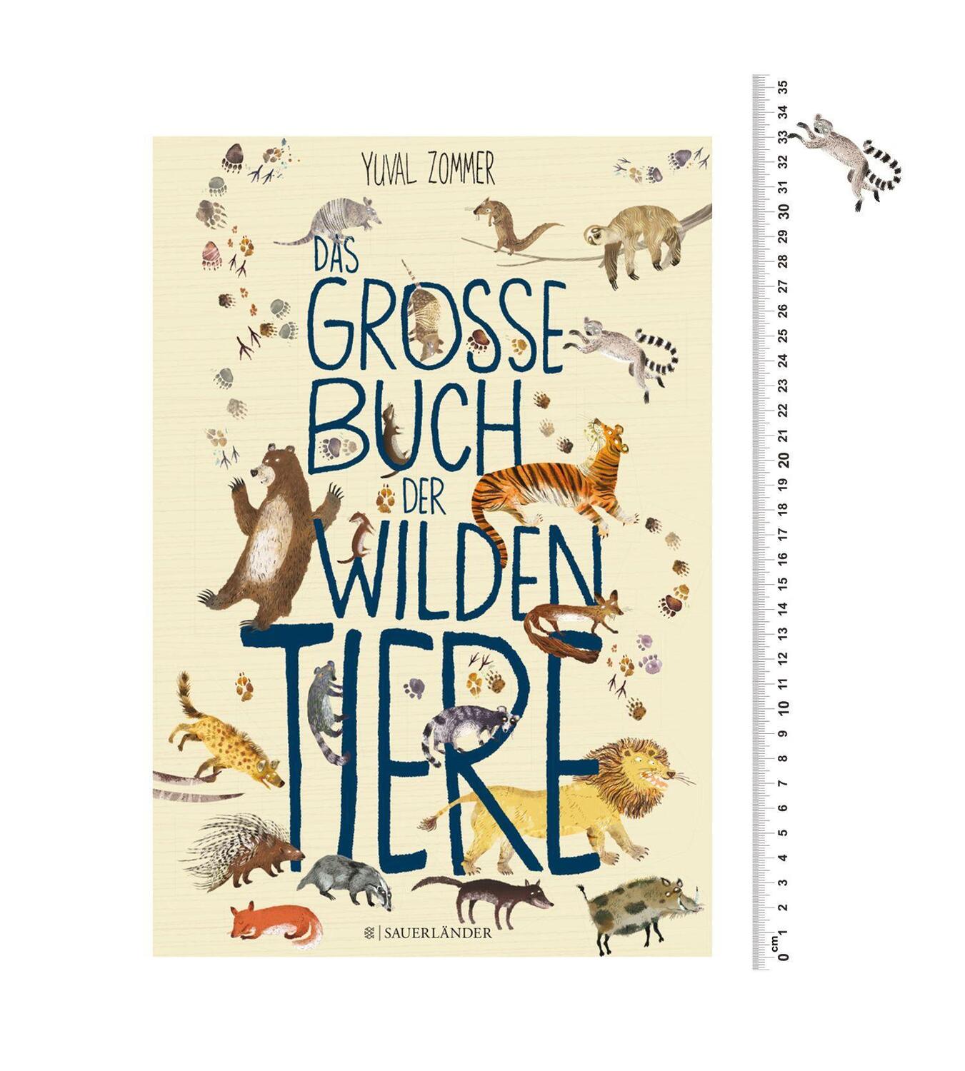 Bild: 9783737355049 | Das große Buch der wilden Tiere | Yuval Zommer | Buch | 64 S. | 2017