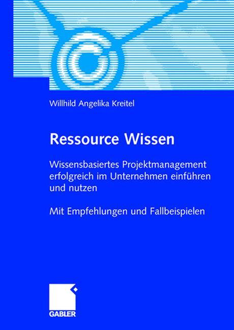 Cover: 9783834904485 | Ressource Wissen | W. Angelika Kreitel | Taschenbuch | Paperback