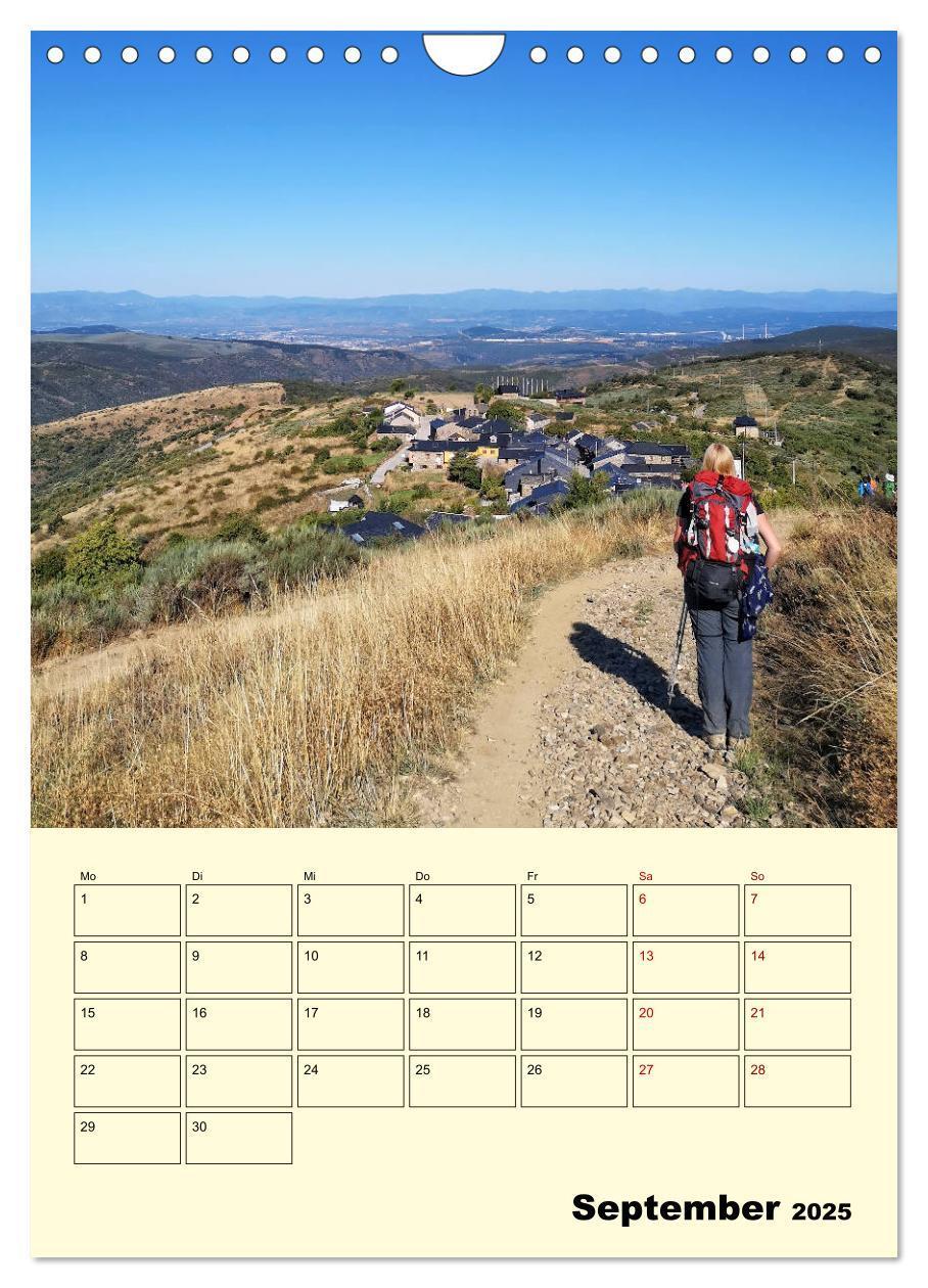 Bild: 9783435972210 | Buen Camino - Mein Jakobsweg - Camino Francés (Wandkalender 2025...