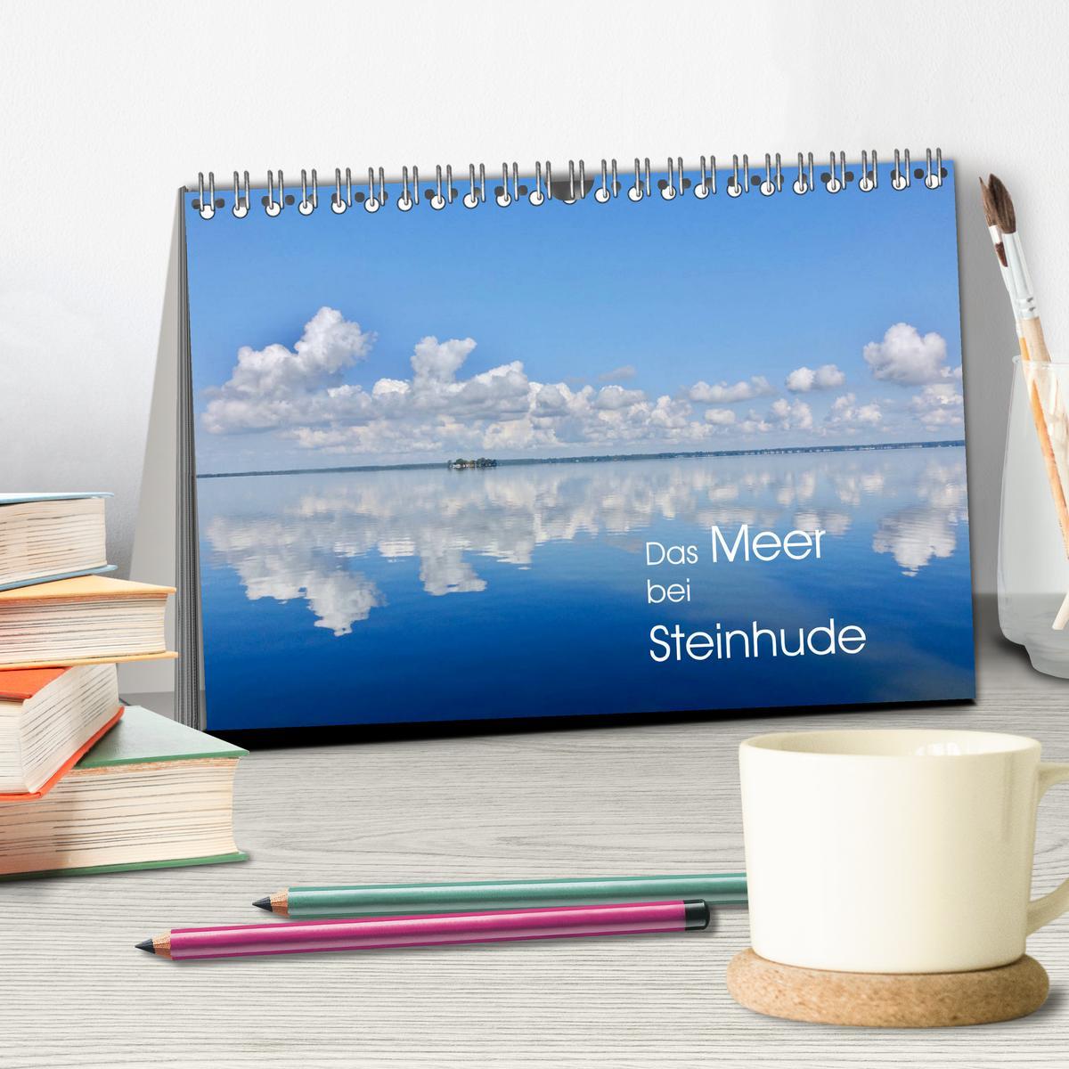 Bild: 9783435282982 | Das Meer bei Steinhude (Tischkalender 2025 DIN A5 quer), CALVENDO...