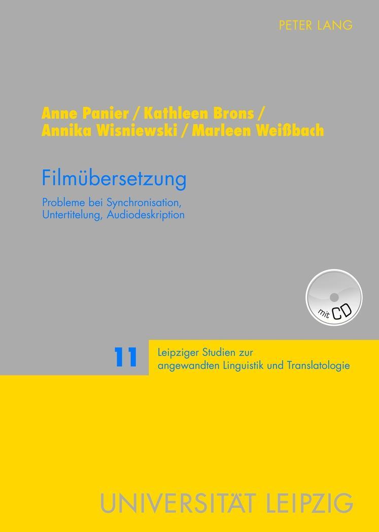 Cover: 9783631631270 | Filmübersetzung | Annika Wisniewski (u. a.) | Buch | Deutsch | 2012