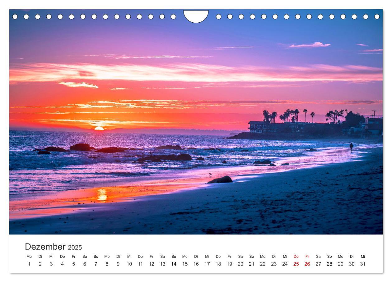 Bild: 9783435009527 | Am Strand von Malibu (Wandkalender 2025 DIN A4 quer), CALVENDO...