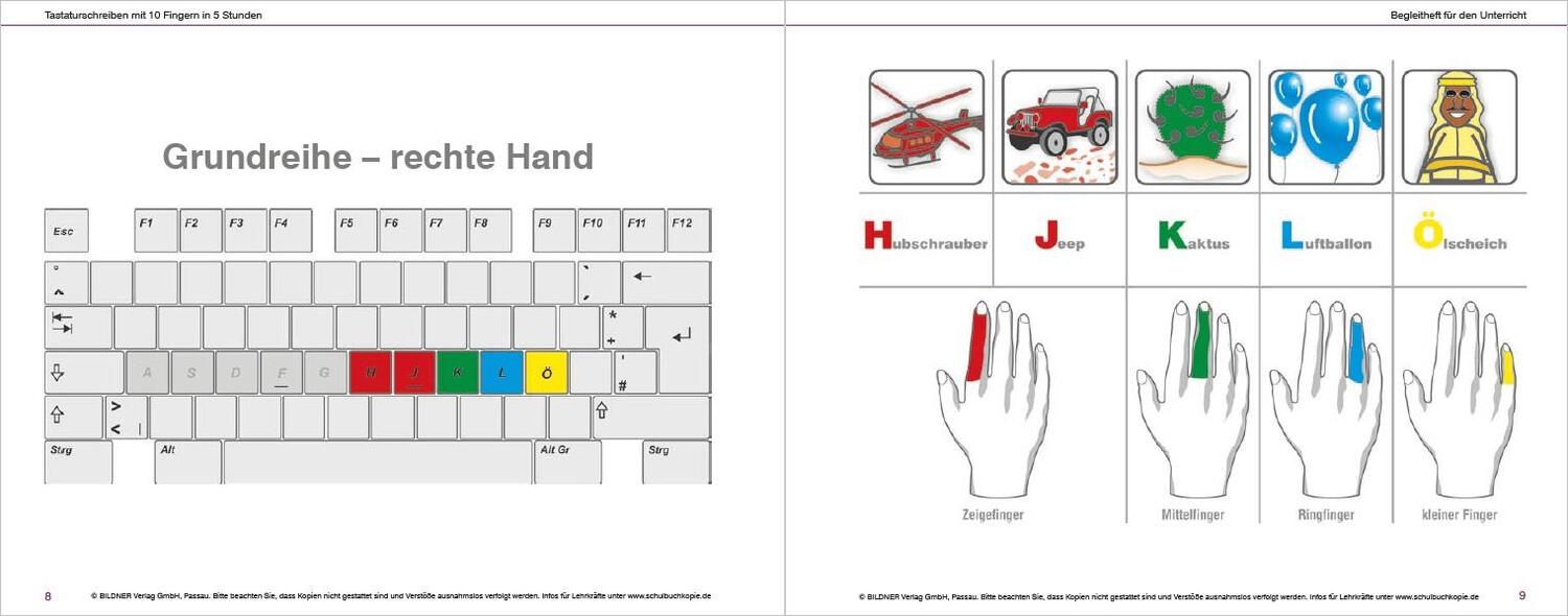 Bild: 9783832800093 | Das Tastaturschreiben mit 10 Fingern in 5 Stunden | Baumeister (u. a.)