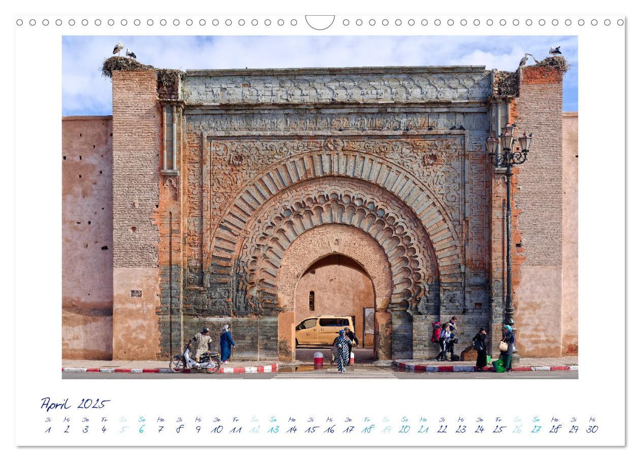 Bild: 9783383913525 | Marrakesch - Oase im Wüstenstaub (Wandkalender 2025 DIN A3 quer),...