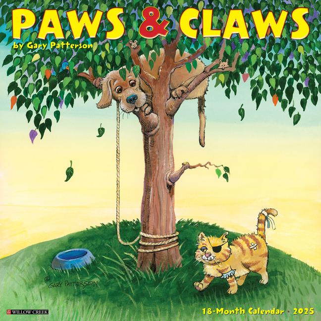 Cover: 9781549244391 | Gary Patterson's Paws N Claws 2025 12 X 12 Wall Calendar | Kalender