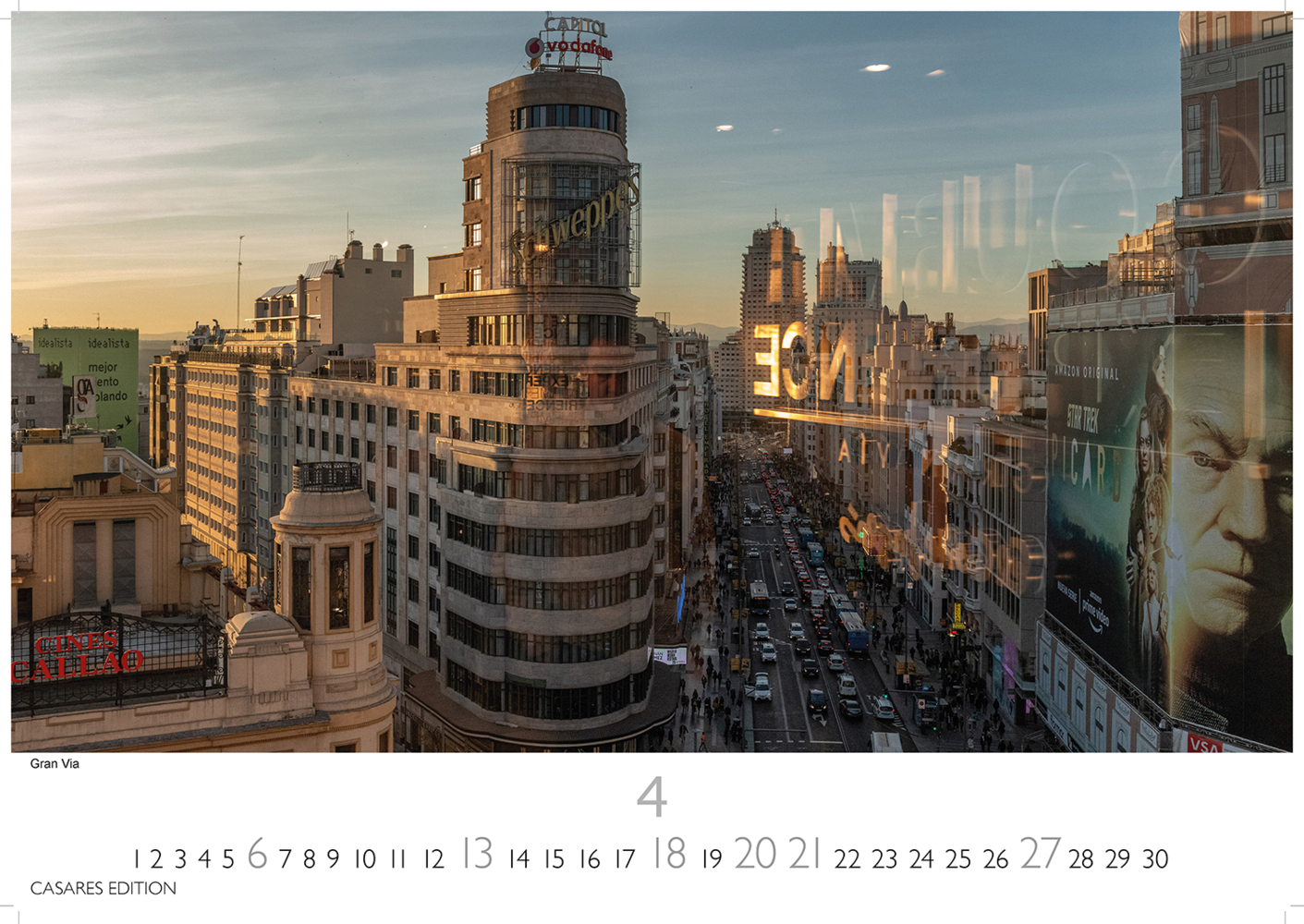 Bild: 9781835241707 | Madrid 2025 L 35x50cm | Kalender | 14 S. | Deutsch | 2025