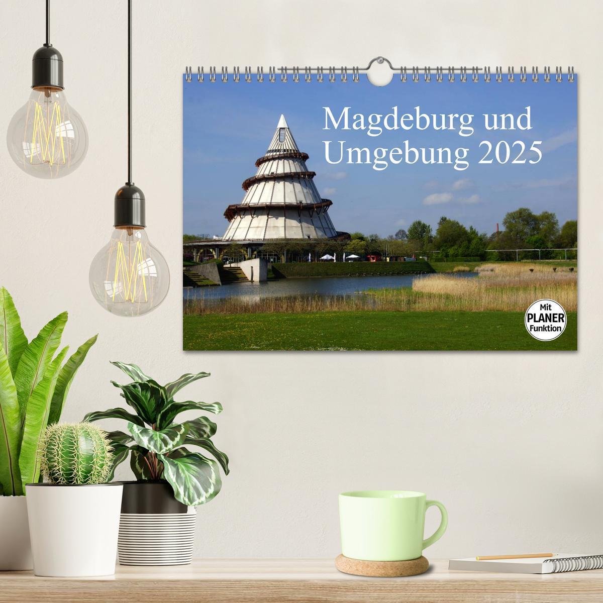 Bild: 9783435466504 | Magdeburg und Umgebung 2025 (Wandkalender 2025 DIN A4 quer),...