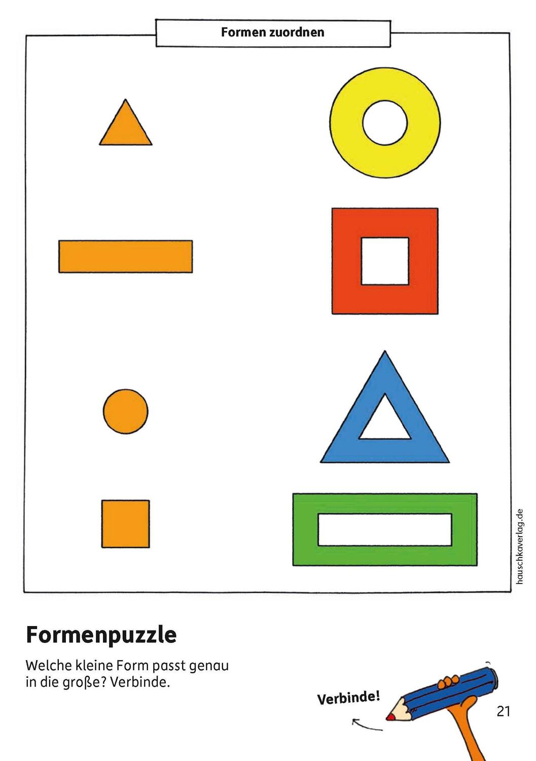 Bild: 9783881006163 | Kindergartenblock ab 3 Jahre - Meine ersten Rätsel und Denkspiele