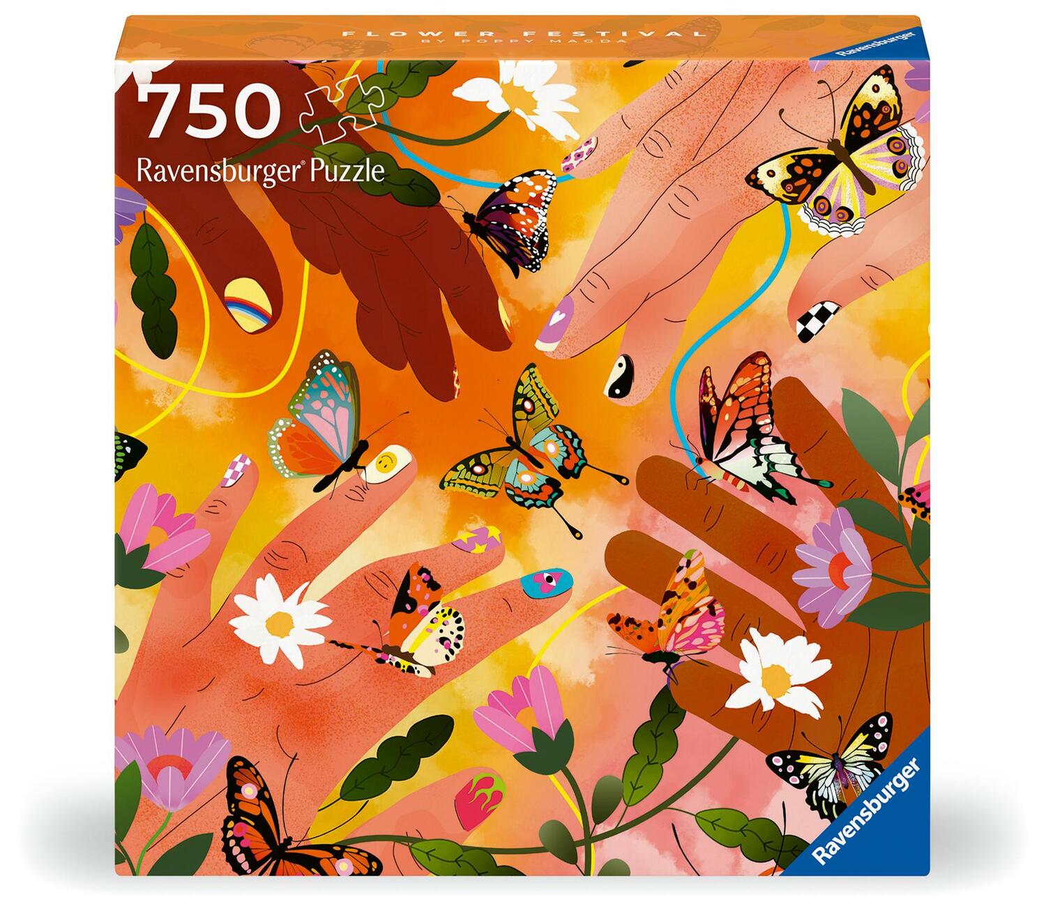 Cover: 4005555012009 | Ravensburger Puzzle 12001200 - Flower Festival - Art&amp;Soul- 750...