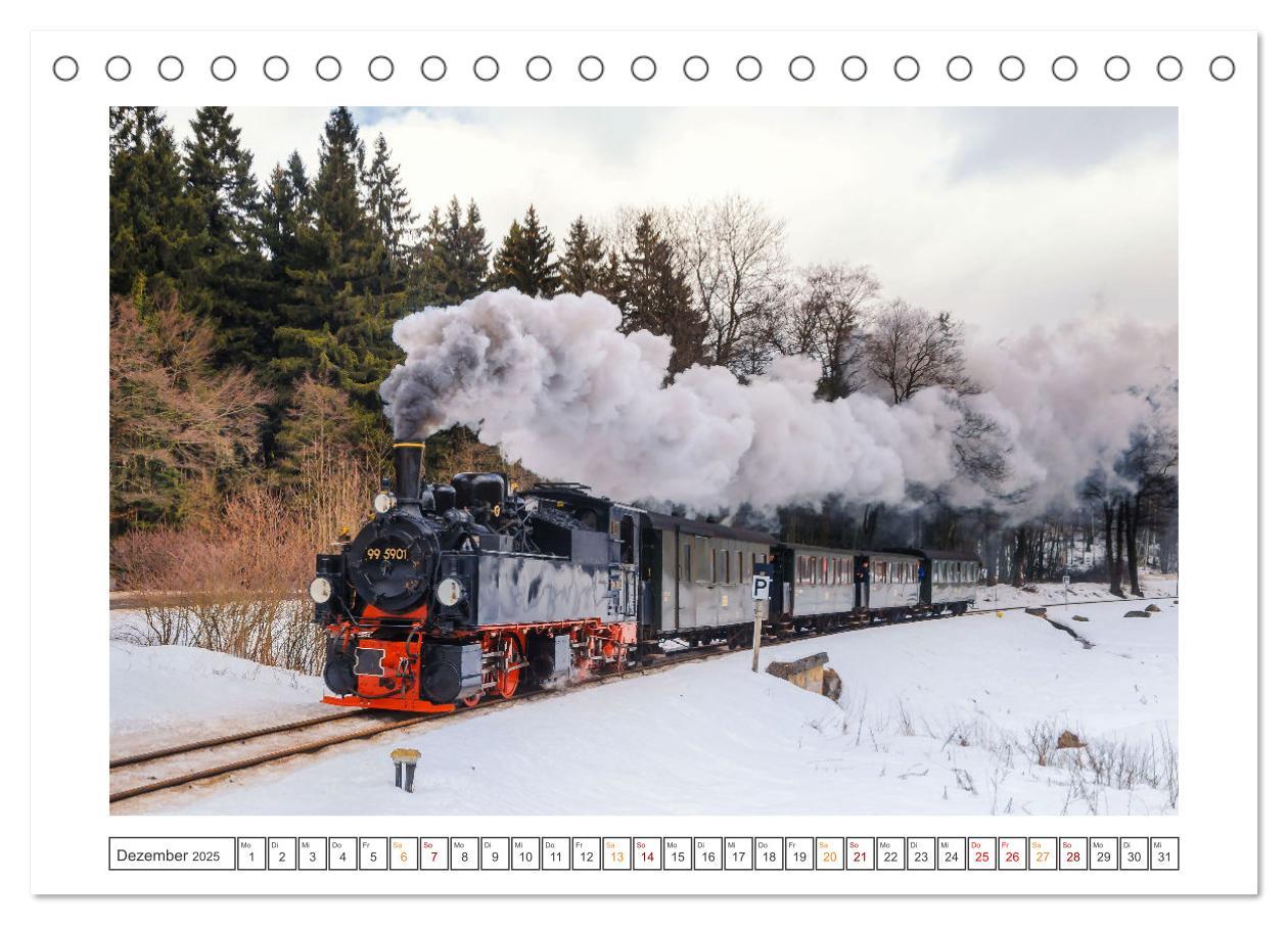 Bild: 9783383859151 | Museumsbahnen auf Tour (Tischkalender 2025 DIN A5 quer), CALVENDO...