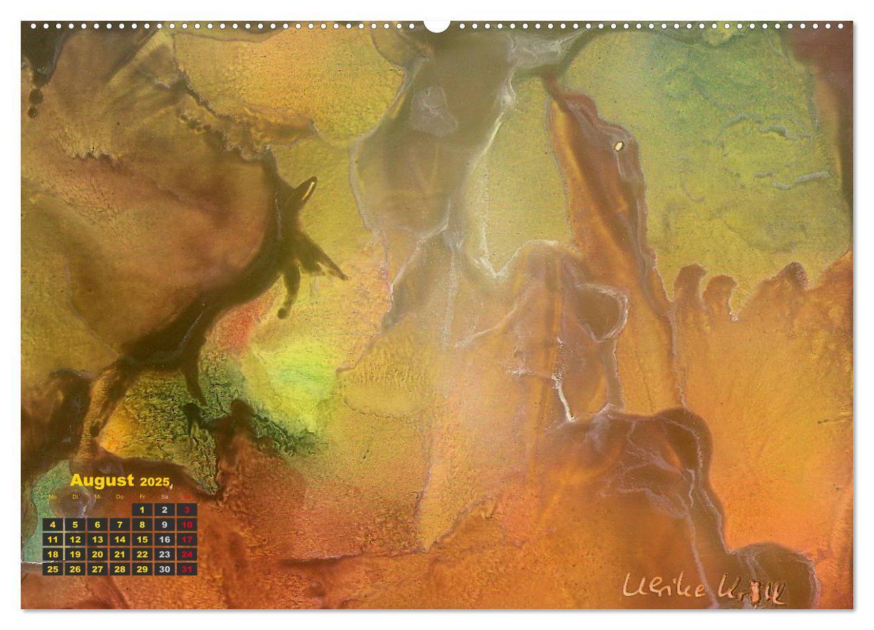 Bild: 9783435812134 | Encaustic Kunstkalender 2025 (Wandkalender 2025 DIN A2 quer),...