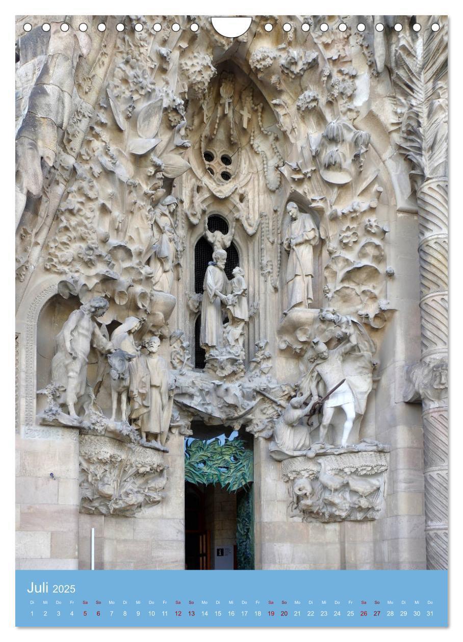 Bild: 9783435911240 | Sagrada Família - Gaudís unvollendetes Meisterwerk (Wandkalender...