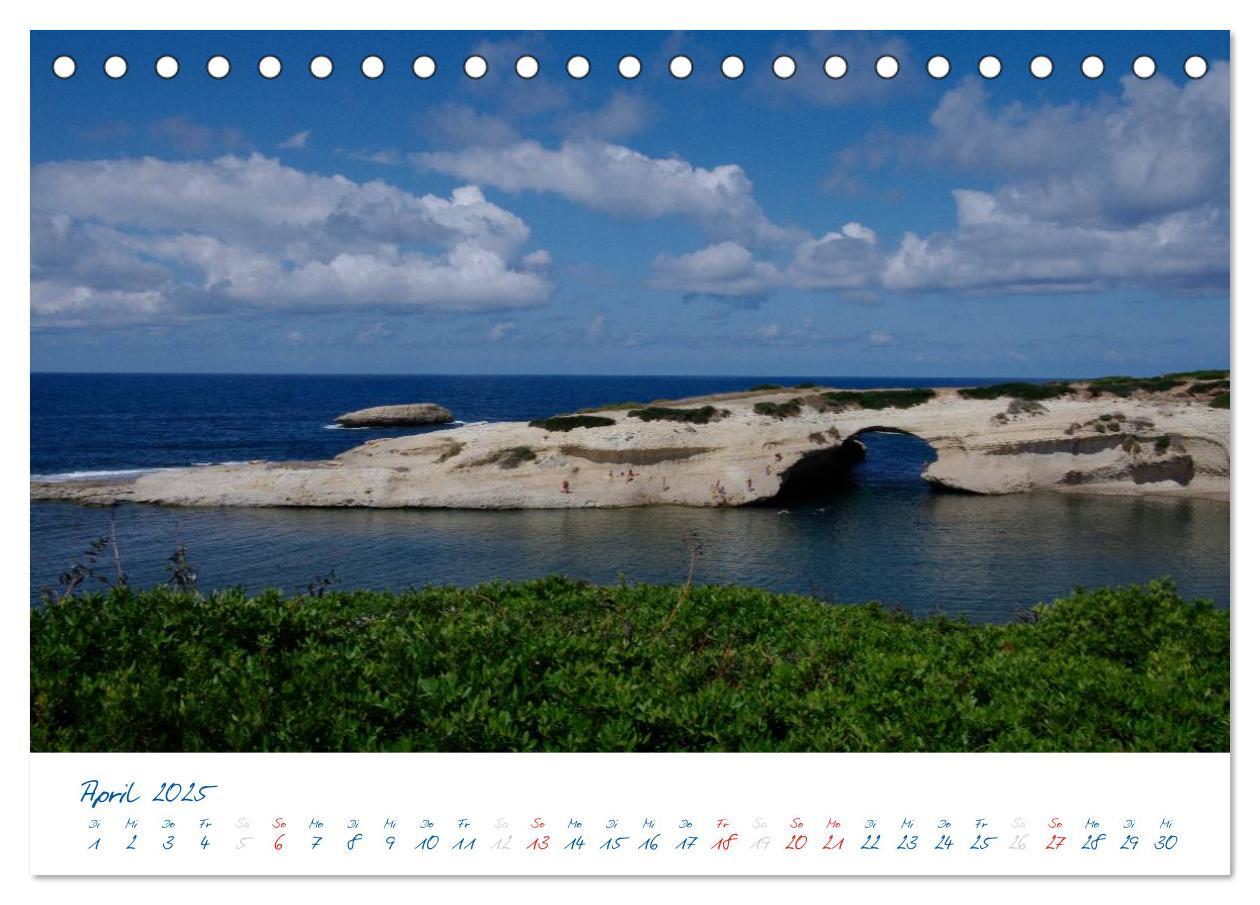 Bild: 9783435738328 | Sardinien (Tischkalender 2025 DIN A5 quer), CALVENDO Monatskalender