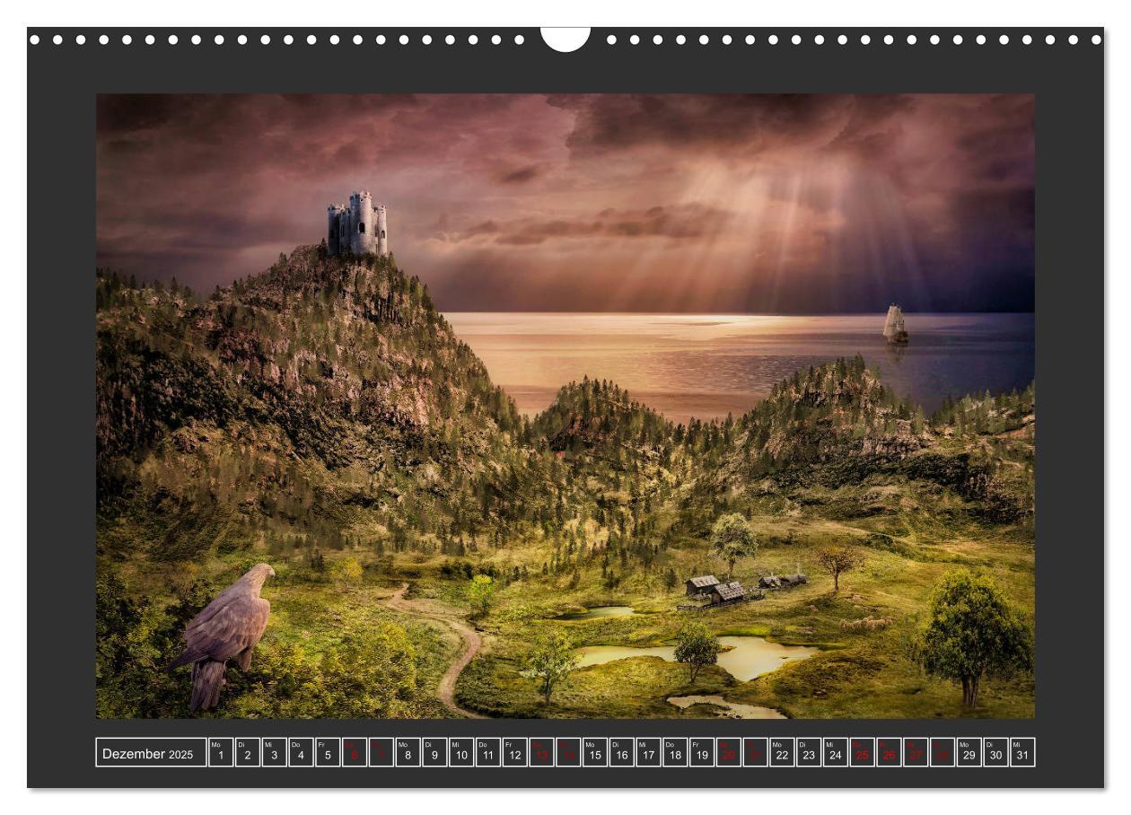 Bild: 9783435145423 | Magische Gefilde (Wandkalender 2025 DIN A3 quer), CALVENDO...