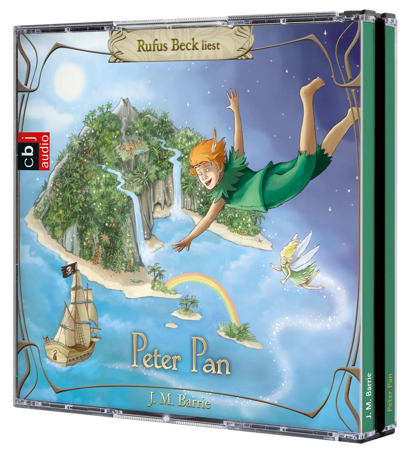 Bild: 9783837137705 | Peter Pan | J. M. Barrie | Audio-CD | 4 Audio-CDs | Deutsch | 2016