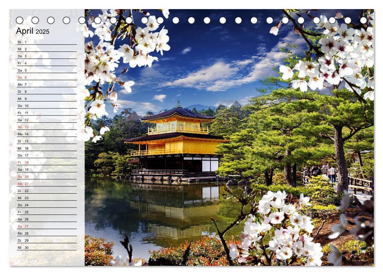 Bild: 9783435623143 | Japan. Im Land der aufgehenden Sonne (Tischkalender 2025 DIN A5...