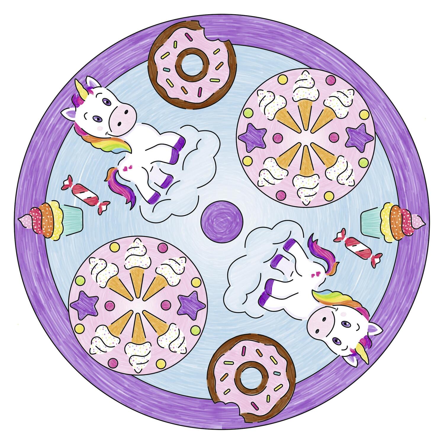 Bild: 4005556297030 | Mandala-Designer® Unicorn MD Midi | Spiel | Spieldauer: beliebig