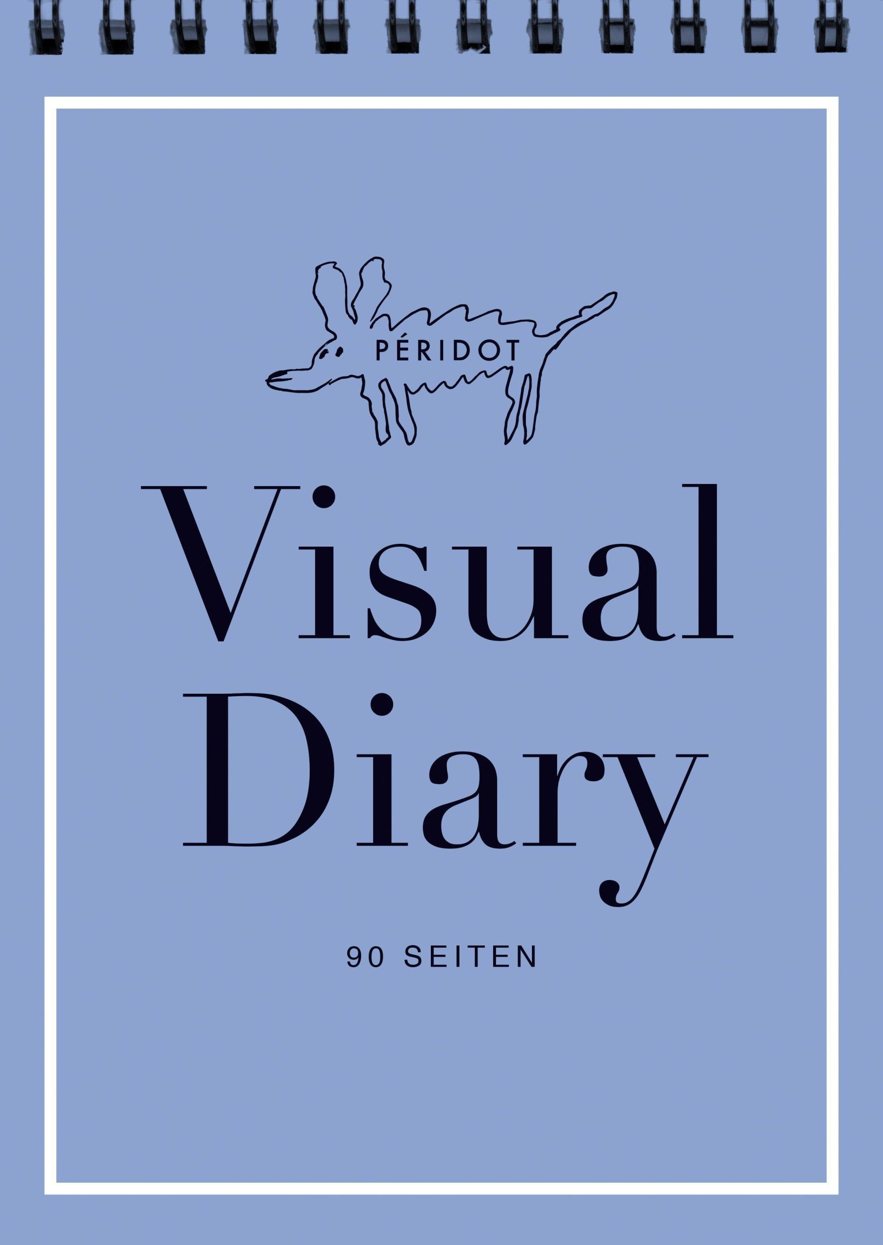 Cover: 9783910387027 | VISUAL DIARY (Sevilla-Blau) | Ferdinand Lutz | Taschenbuch | 96 S.