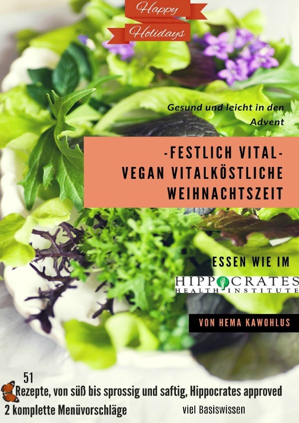 Cover: 9783745069372 | Festlich Vital | Vegan Vitalköstliche Weihnachtszeit | Hema Kawohlus