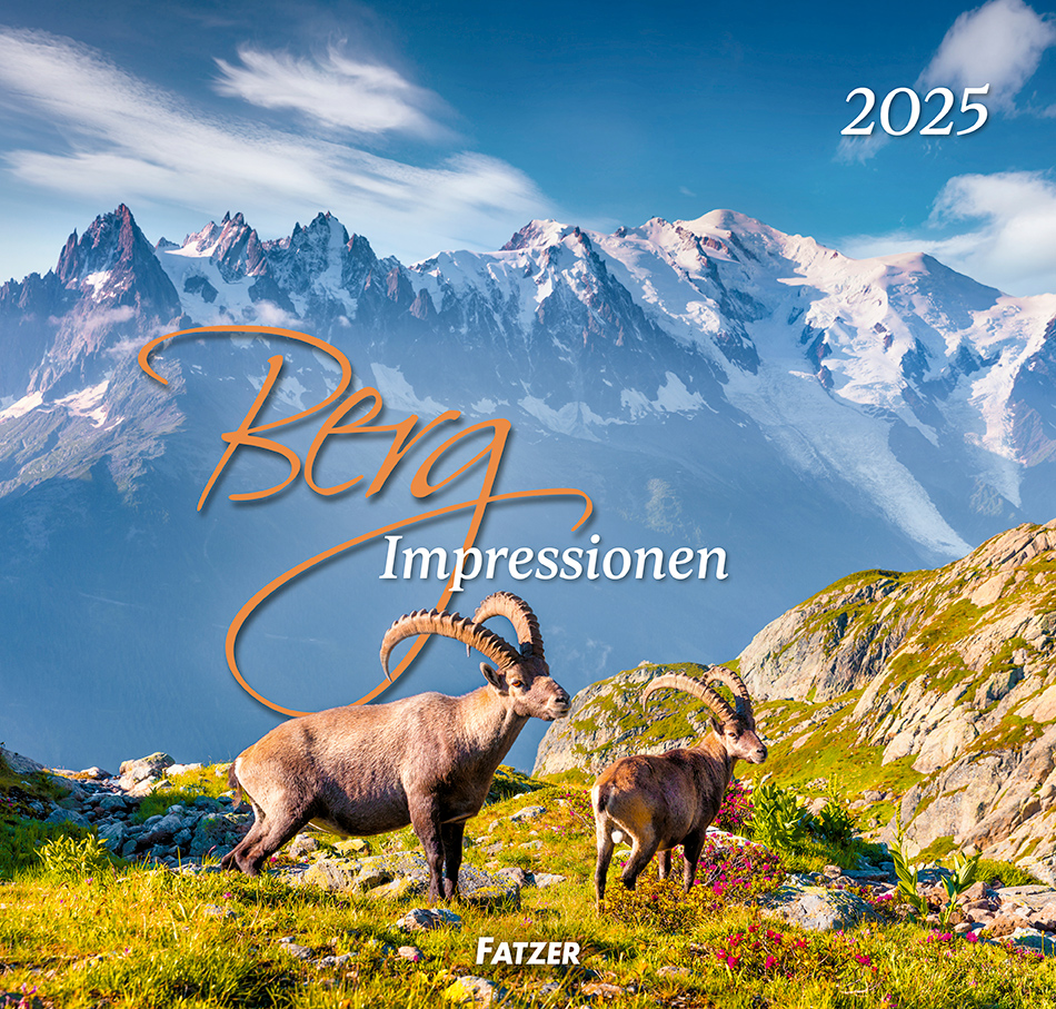 Cover: 9783866038127 | Berg Impressionen 2025 | Kalender | 13 S. | Deutsch | 2025