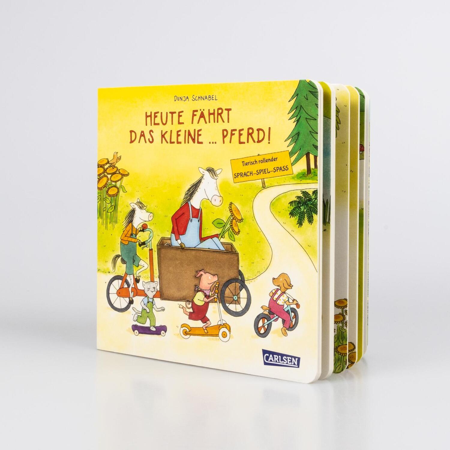 Bild: 9783551171757 | Heute fährt das kleine ... Pferd! | Dunja Schnabel | Buch | 30 S.