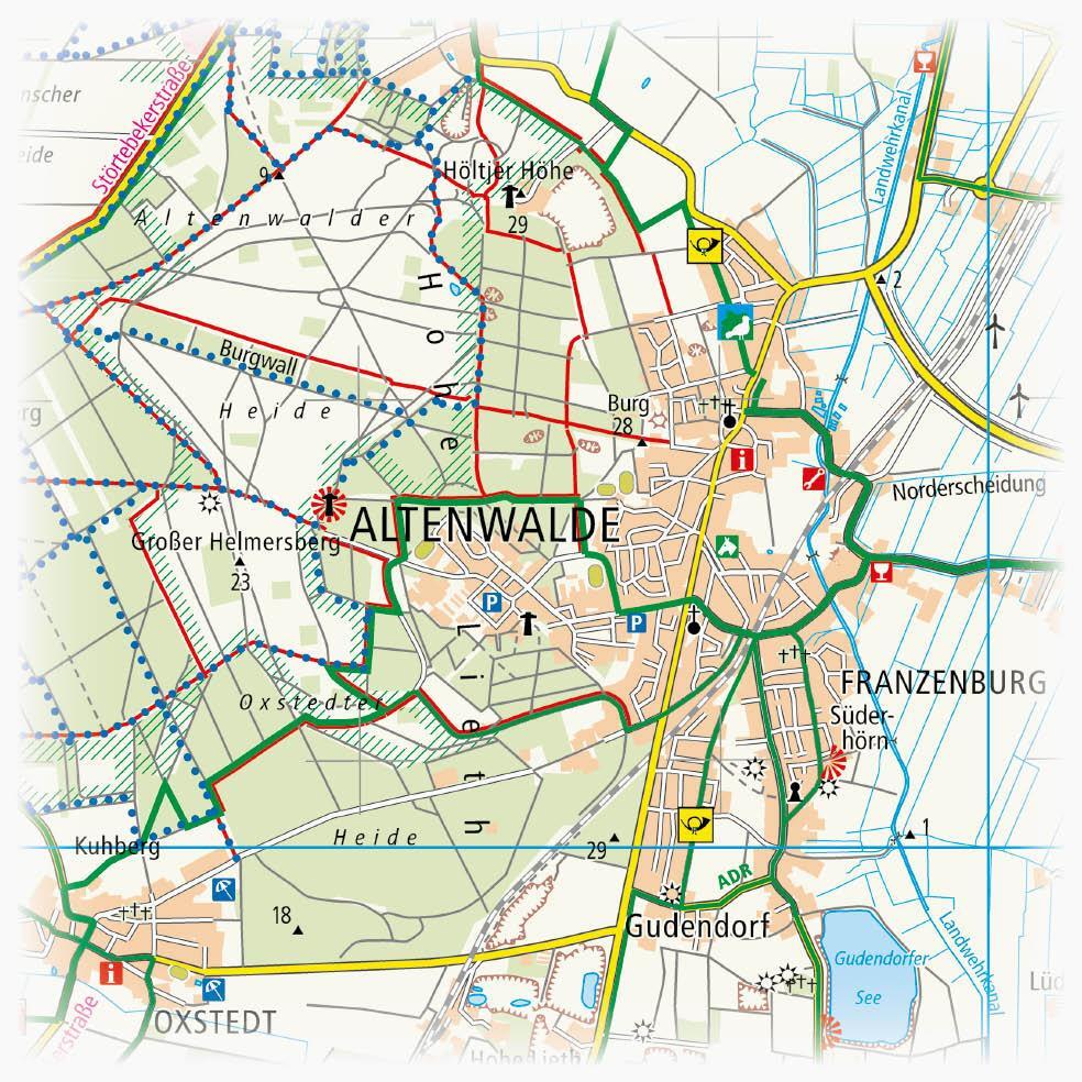 Bild: 9783747303559 | Cuxhaven und umzu (mit Stadtplan) 1:60 000 | (Land-)Karte | Deutsch