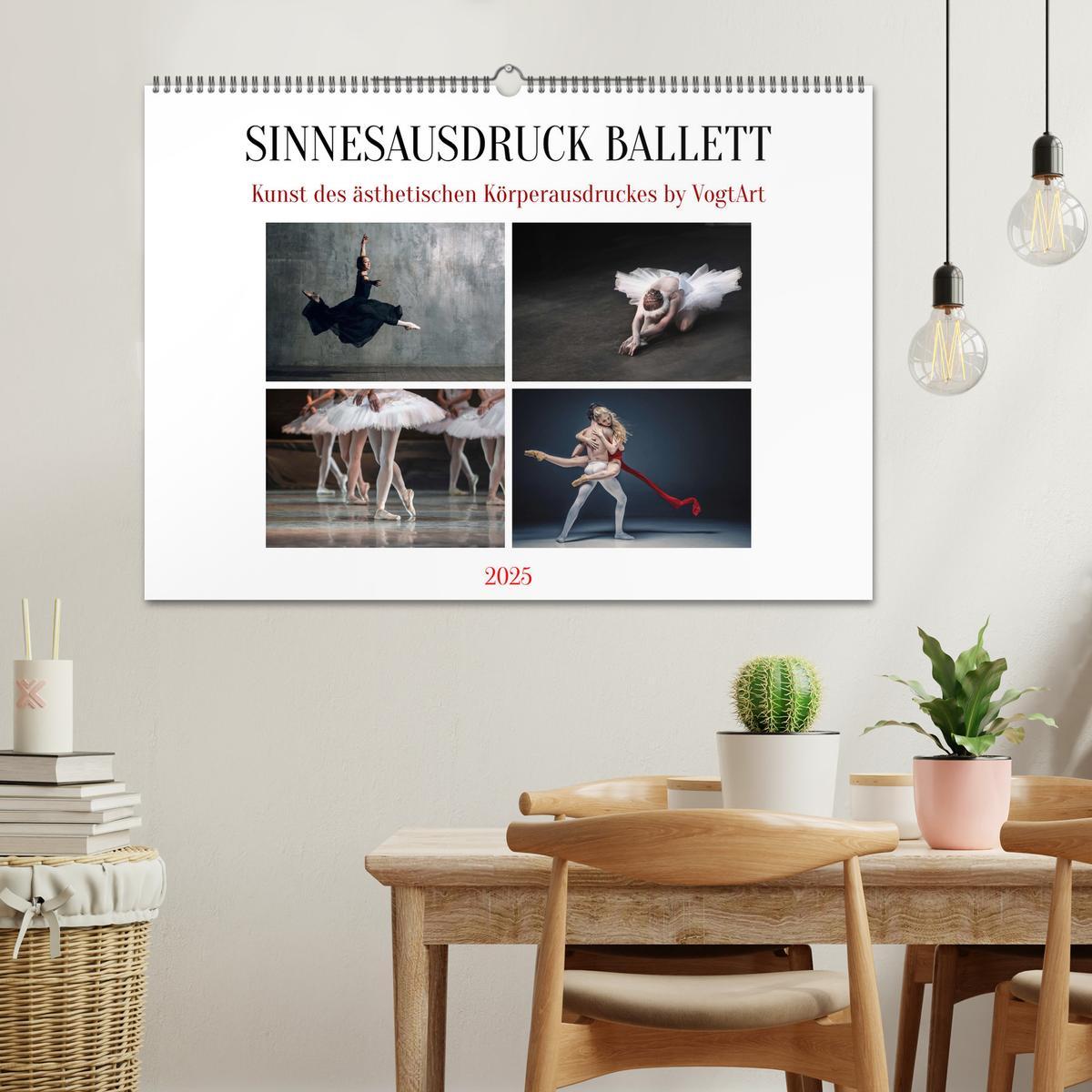 Bild: 9783383938467 | Sinneseindrücke Ballett (Wandkalender 2025 DIN A2 quer), CALVENDO...