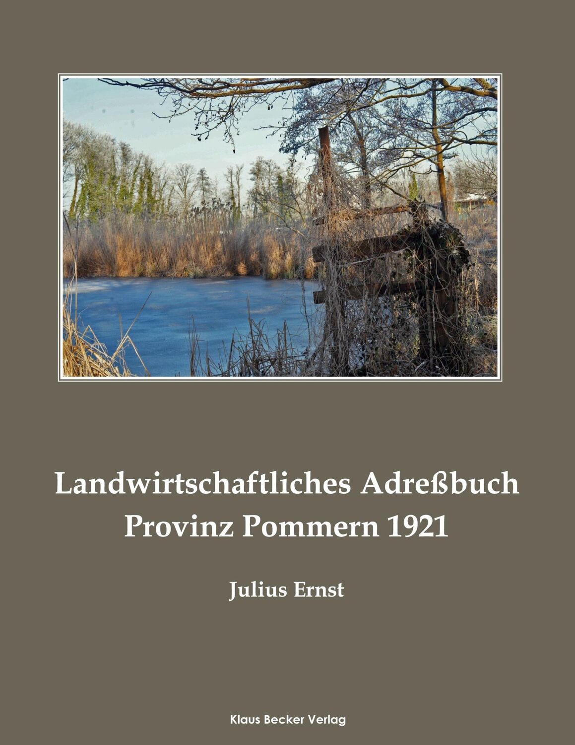 Cover: 9783883724058 | Landwirtschaftliches Güter-Adreßbuch Pommern 1921; Agricultural...